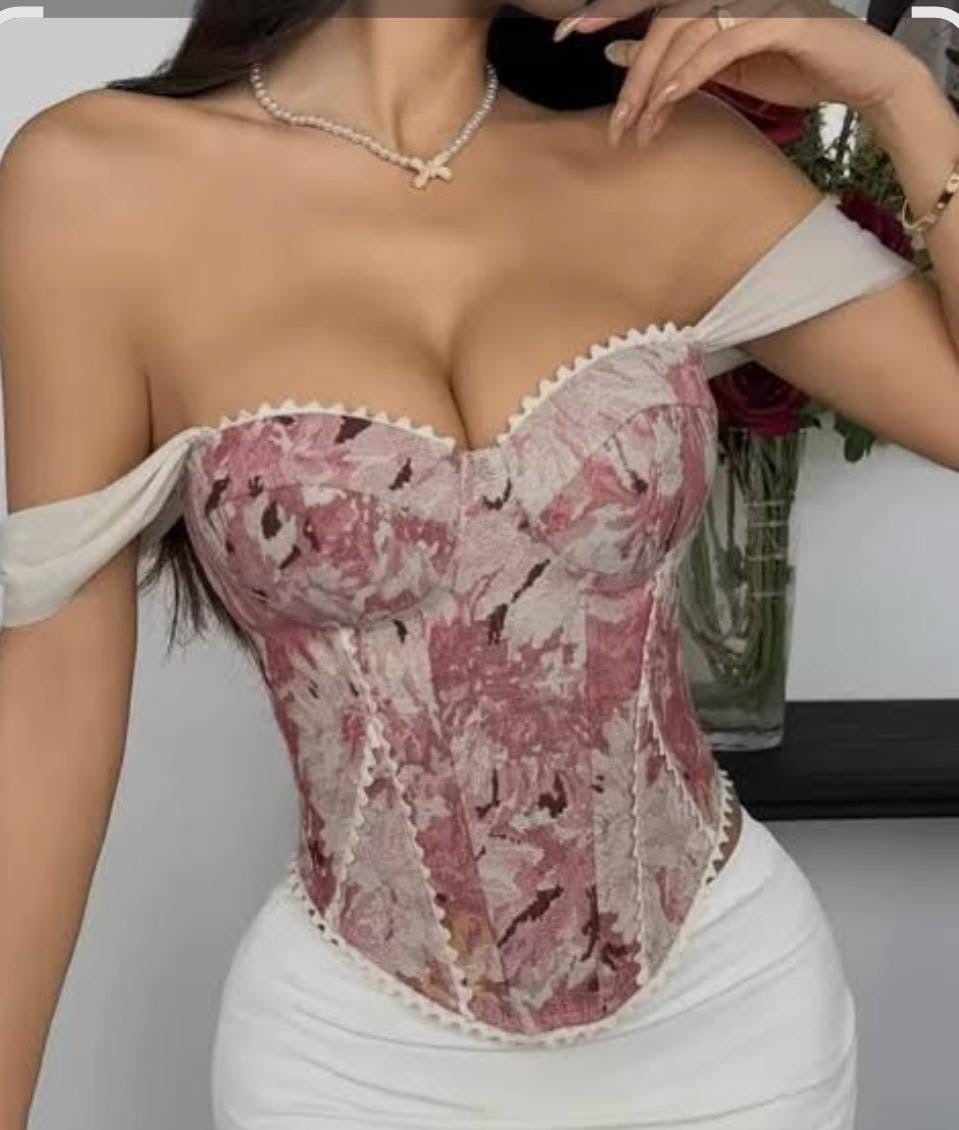 Blossom Charm Corset Top